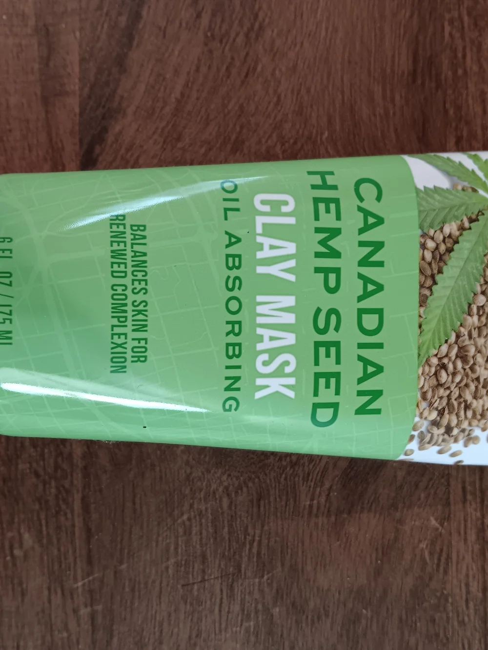 Freeman-Canadian Hemp Seed Clay Mask - Green 6 Fl Oz